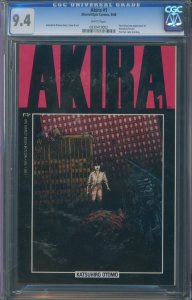 Akira #1 CGC 9.4 - 1st Full Color Printing