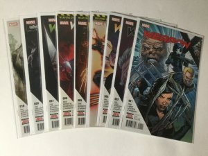 Weapon X 1-8 1 2 3 4 5 6 7 8 10 Lot Nm Near Mint Marvel