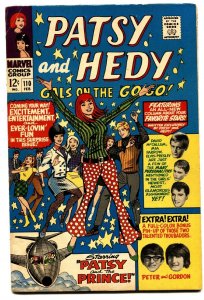 PATSY AND HEDY-#110-comic book 1967-PAPER DOLL-ELVIS-MIA FARROW-