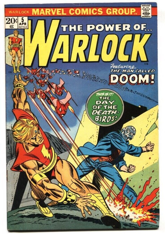 WARLOCK #5 1972-Marvel- comic book