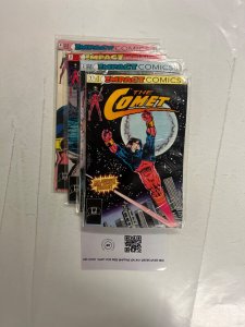 4 The Comet Impact Comic Books # 1 2 3 4 25 JS61