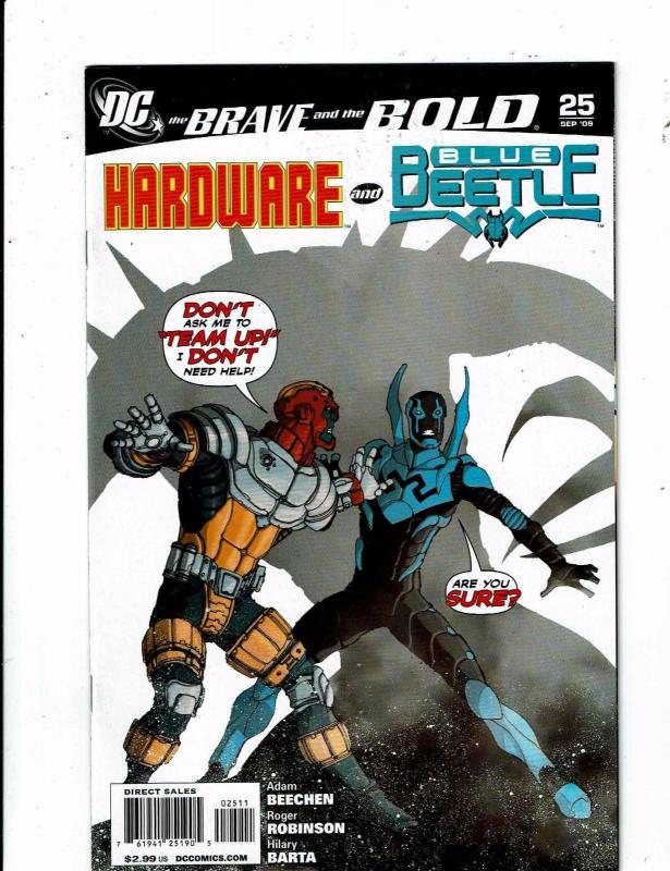 Lot Of 5 Brave & The Bold DC Comic Books # 24 25 26 27 28 Batman Flash Atom J212