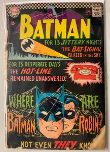 Batman #184 DC (1.5 F/GD) (1966)