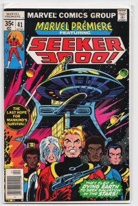 Marvel Premiere #41 (1978) Seeker 3000 Crew