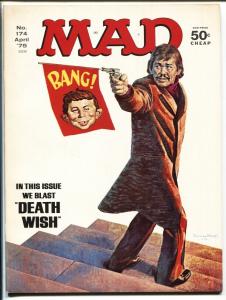 Mad-Magazine-#174-April-1975-Mort Drucker-Don Martin-David Berg-VF+