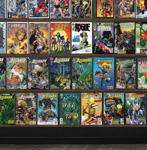Huge Lot 140+ Comics with Aquaman, Witchblade, Iron Man, Silver Surfer & More!