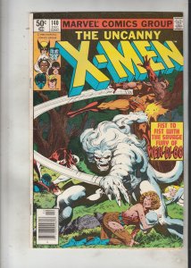 z The X-Men #140 1980 High-Grade NM- Wendigo vs Wolverine! Alpha Flite UTAH CERT