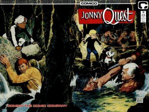 Jonny Quest #12 Comico Comics 05/87 (VFNM 9.0/Stock Photo)