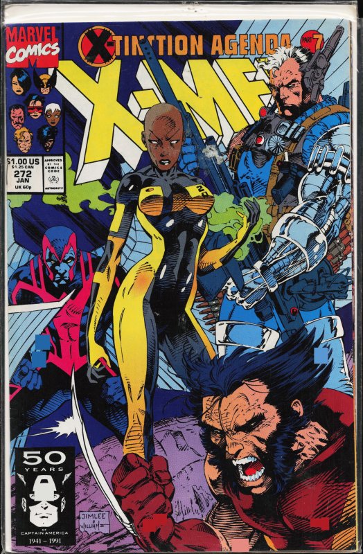 The Uncanny X-Men #272 (1991) X-Men