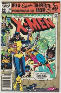 X-Men #153 (Jan 1982, Marvel), VG condition (4.0), Kitty's Fairy Tale story