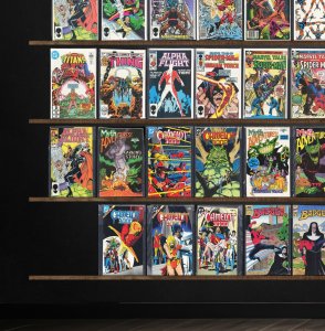 Huge Lot 150+ Comics with Marvel Age, Jon Sable, Freelance, Batman & More!