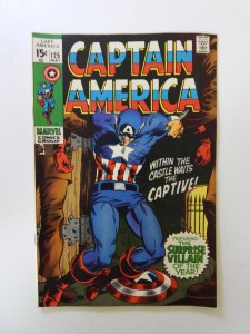 Captain America #125 (1970) FN/VF condition