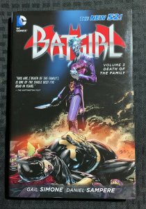 2013 BATGIRL v.3 Death of the Family HC/DJ NM-/VF 1st DC / Fisherman Collection