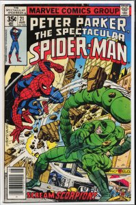 The Spectacular Spider-Man #21 (1978) Spider-Man