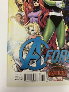 A-FORCE #1 1st TEAM Appearance 1st SINGULARITY MARVEL NM+ Avengers