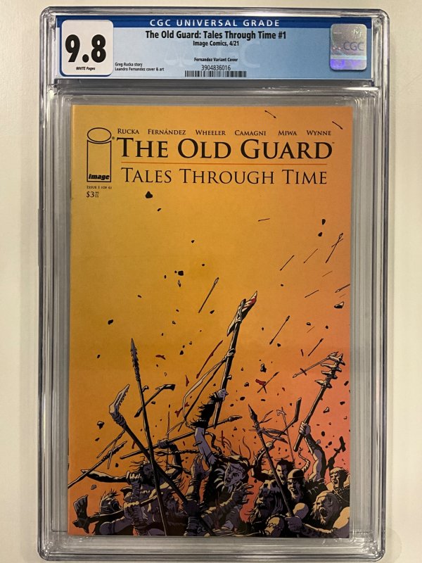 The Old Guard: Tales Through Time #1 Cover C (2021) CGC 9.8
