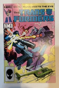 (1984) Marvel Comics TRANSFORMERS #6 OPTIMUS PRIME! MEGATRON!