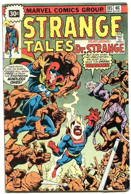 Strange Tales #185 1976-MARVEL-30 cent cover price variant-DR STRANGE