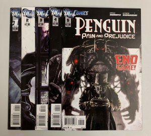 Penguin Pain and Prejudice #1-5 (DC 2011) 1 2 3 4 5 Gregh Hurwitz (8.5+)