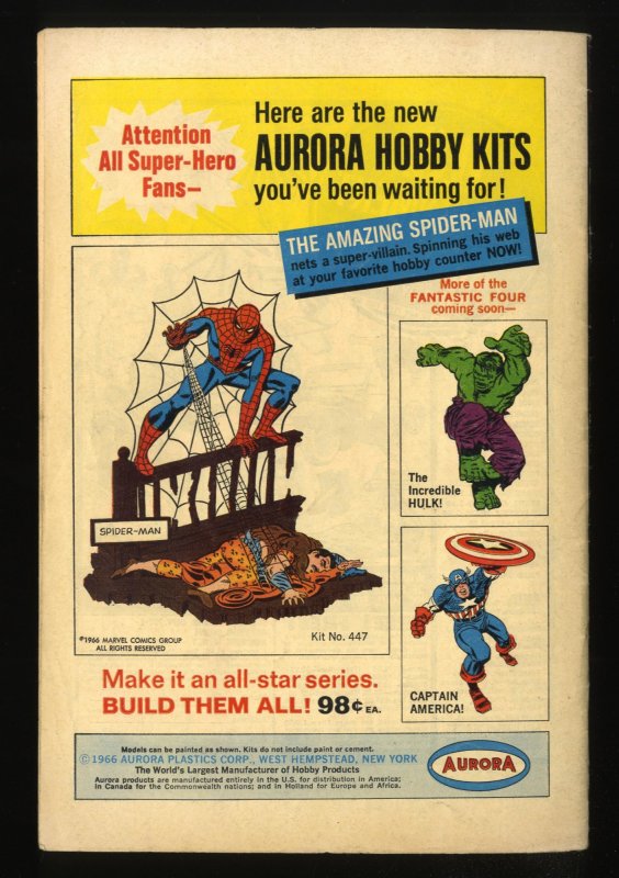 Thor #137 VG+ 4.5 1st Ulik! Marvel Comics