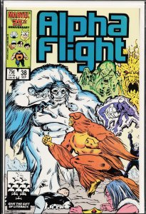 Alpha Flight #38 (1986) Alpha Flight