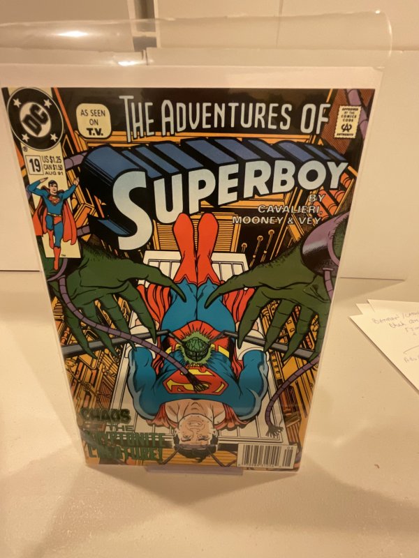 Adventures of Superboy #19  Kevin Maguire Cover!