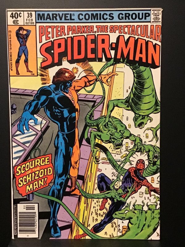 The Spectacular Spider-Man #39 - Scourge of the Schizoid Man!