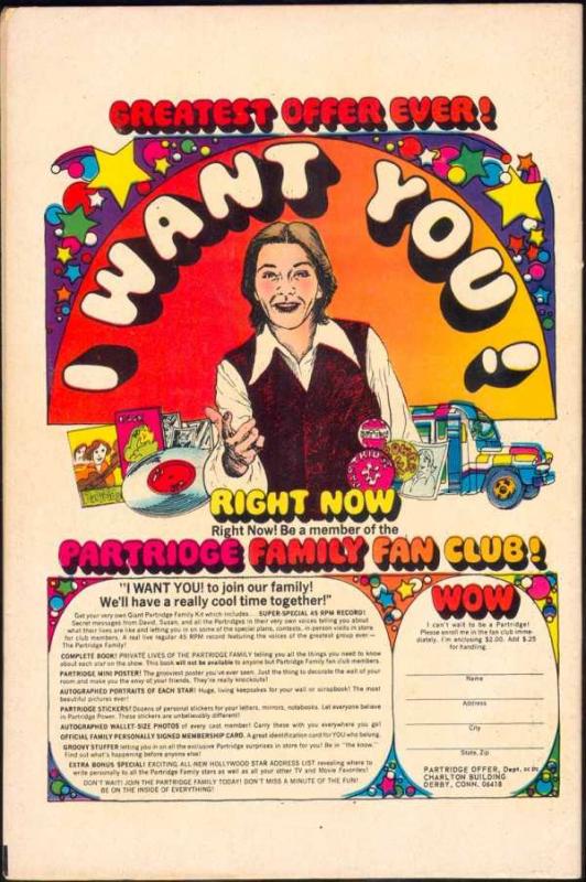 David Cassidy #1 (Feb-72) VF High-Grade David Cassidy