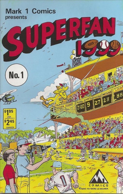 Superfan #1 VF/NM; Mark 1 | we combine shipping 