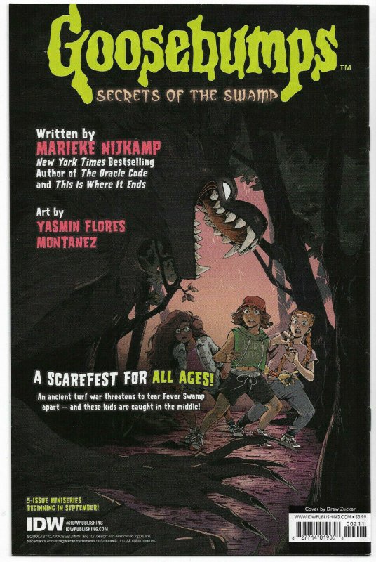 CANTO II THE HOLLOW MEN#2 NM 2018 FIRST PRINT IDW COMICS 