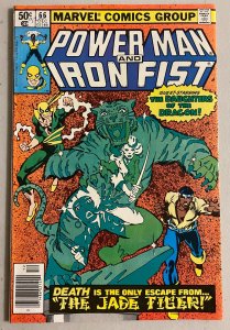 Power Man and Iron Fist #66 Newsstand Marvel Hero for Hire (6.0 FN) (1980)