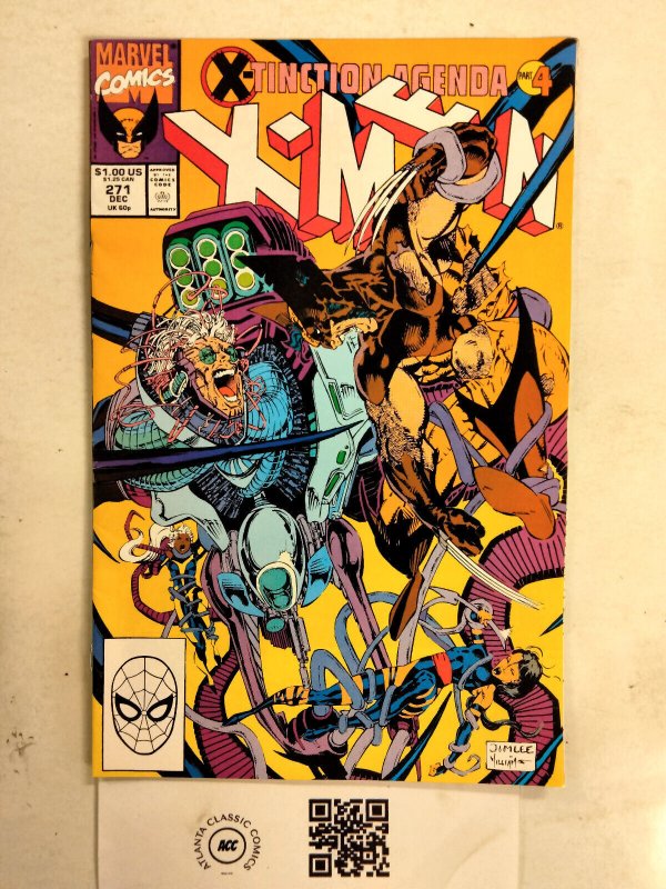 X-Men #271 VF Marvel Comic Books Wolverine Magneto Rogue Gambit 29 HH28