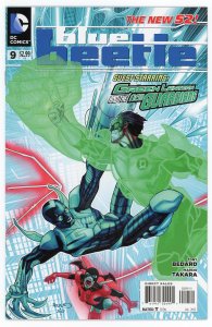 Blue Beetle #9  (2011 v8) Green Lantern  NM