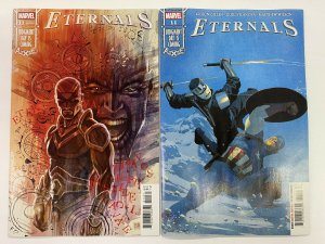 ETERNALS #11 CVR A + 1:25 DAVID MACK NM 2022 Marvel Comics IN-HAND SHIPS NOW!