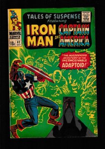 Tales of Suspense #82 British (1966) FN IRON MAN CAPTAIN AMERICA 1ST ADAPTOID