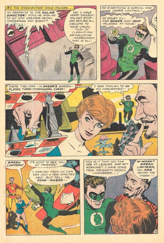 GREEN LANTERN #66 (Jan1969) 9.0 VF/NM John Broome! Mike Sekowsky! GL in 5708 AD!