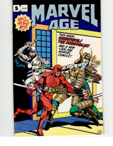 Marvel Age #5 (1983)
