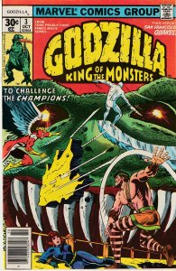 Godzilla(Marvel) # 3   Godzilla vs The Original Champions !