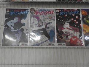 Spider-Gwen Ghost Spider #'s 1-10 (no 1st print #4) Multiple Variants! A...