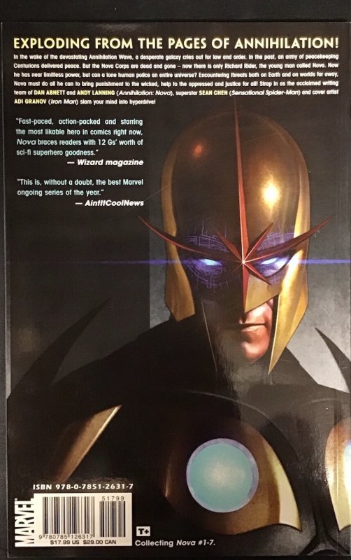 Nova: Annihilation-Conquest Vol 1 Marvel Comics 1st Printing 2007 NEW