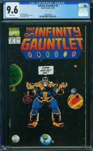 Infinity Gauntlet #4 (1991) CGC 9.6 NM+