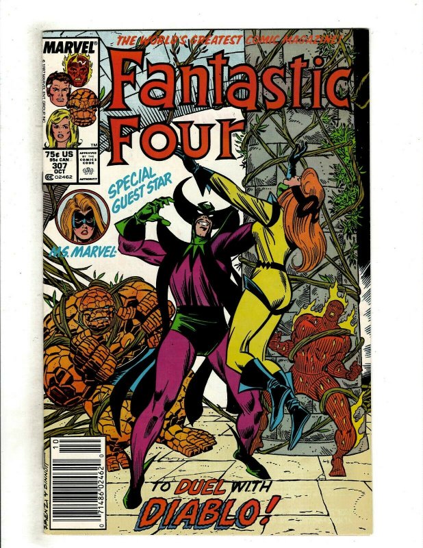 13 Fantastic Four Marvel Comics 297 298 299 301 305 307 308 318 319 320 + J508