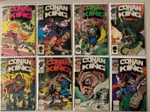 Conan The King comic lot from:#29-55 (last issue) 22 diff avg 6.0FN (1985-89)