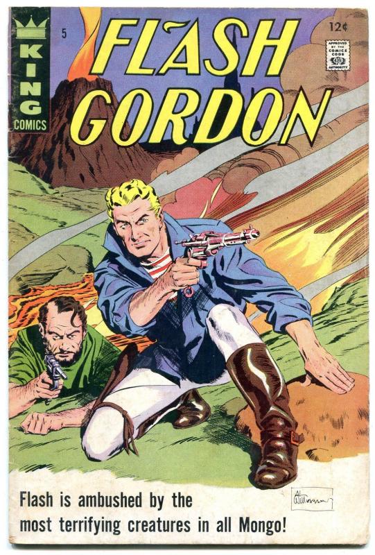 FLASH GORDON #5 1965-KING COMICS VG