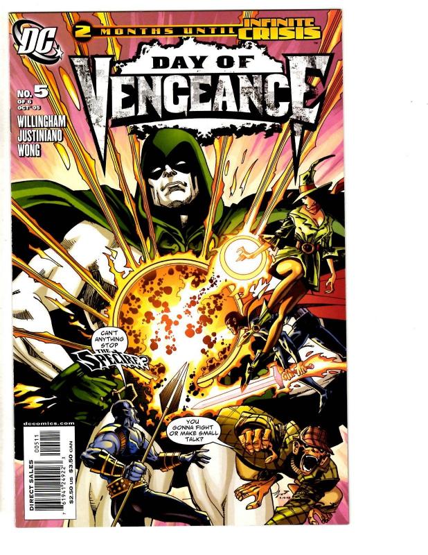 9 DC Comics Villains United # 1 5 6 + Day Of Vengeance # 1 (2) 2 3 4 5 CR23