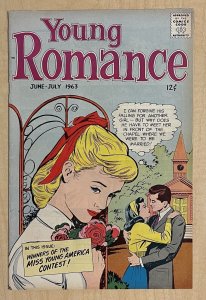 Young Romance #124 Vol 16 #4 F- 5.5 Last Prize Issue  Prize Comics 1963