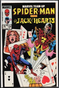 Marvel Team-Up #134 (1983) Jack of Hearts