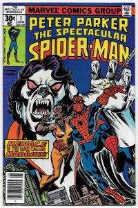 Spectacular Spider-Man #7 Morbius (Marvel, 1977)