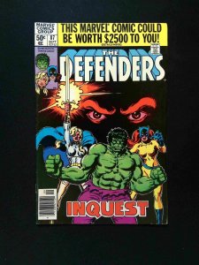 Defenders #87  MARVEL Comics 1980 FN/VF NEWSSTAND