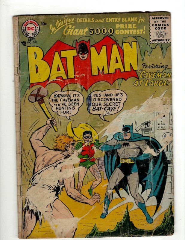 Batman # 102 GD DC Comic Book Joker Robin Catwoman Gotham Penguin Ivy KD1